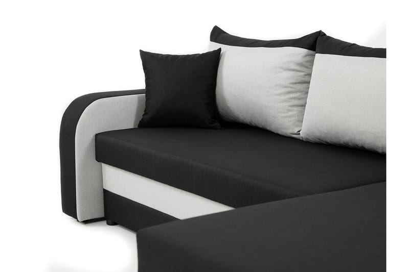 Alvared Soffa med Divan 3-sits - Mörkgrå - Möbler - Soffa - Divansoffor & schäslongsoffa