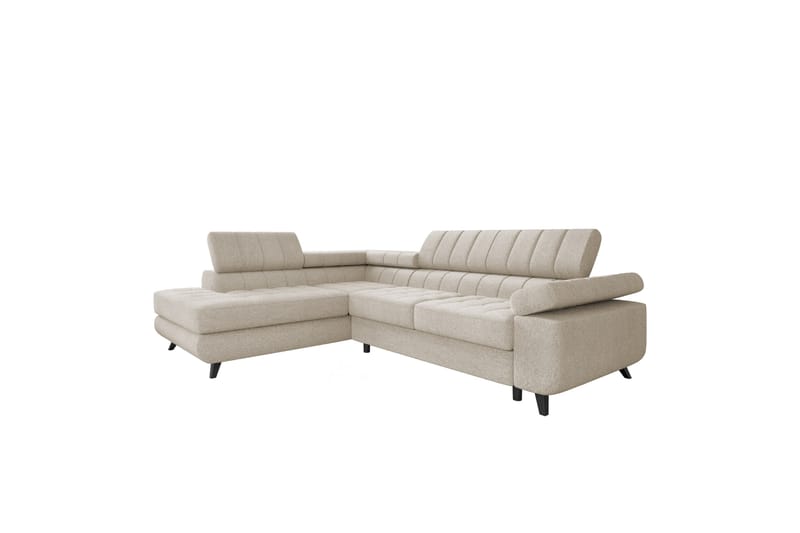 Amshyttan Soffa med Schäslong 3-sits - Beige - Möbler - Soffa - Divansoffor & schäslongsoffa