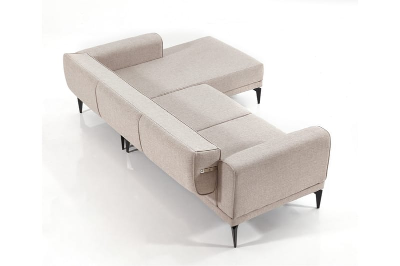 Anadi Soffa m. Divan 4-sits - Beige - Möbler - Soffa - Divansoffor & schäslongsoffa