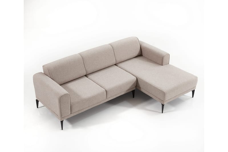 Anadi Soffa m. Divan 4-sits - Beige - Möbler - Soffa - Divansoffor & schäslongsoffa