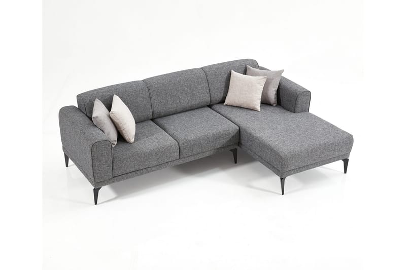 Anadi Soffa m. Divan 4-sits - Grå - Möbler - Soffa - Divansoffor & schäslongsoffa