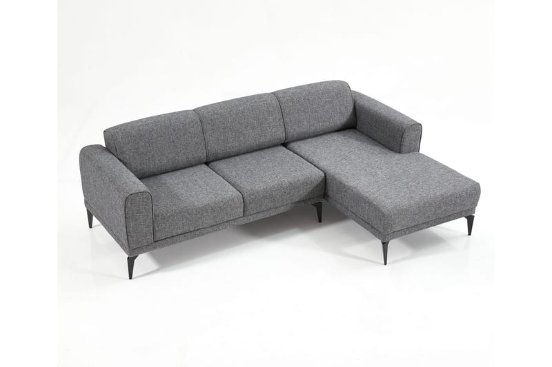 Anadi Soffa m. Divan 4-sits - Grå - Möbler - Soffa - Divansoffor & schäslongsoffa