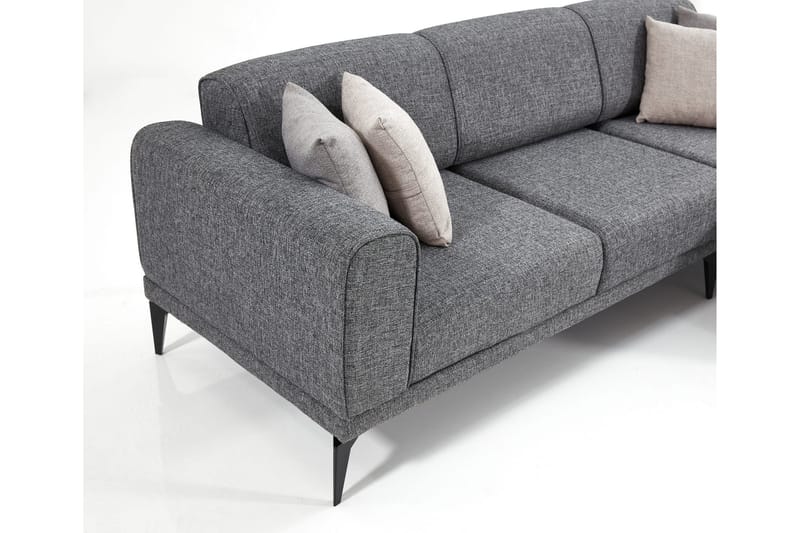 Anadi Soffa m. Divan 4-sits - Grå - Möbler - Soffa - Divansoffor & schäslongsoffa