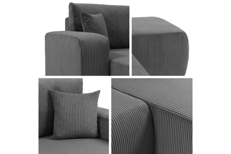 Barile Soffa med Divan 3-sits - Beige - Möbler - Soffa - Divansoffor & schäslongsoffa