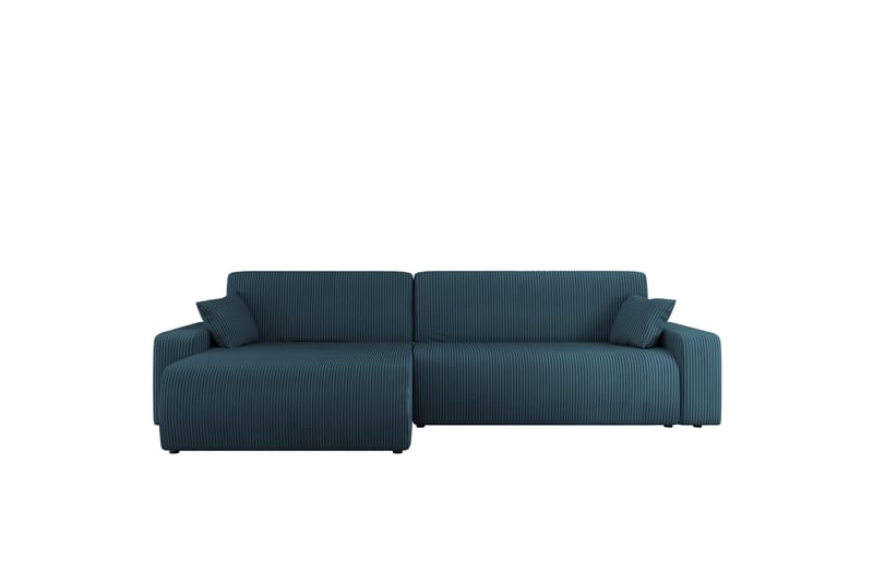 Barile Soffa med Divan 3-sits - Blå - Möbler - Soffa - Divansoffor & schäslongsoffa