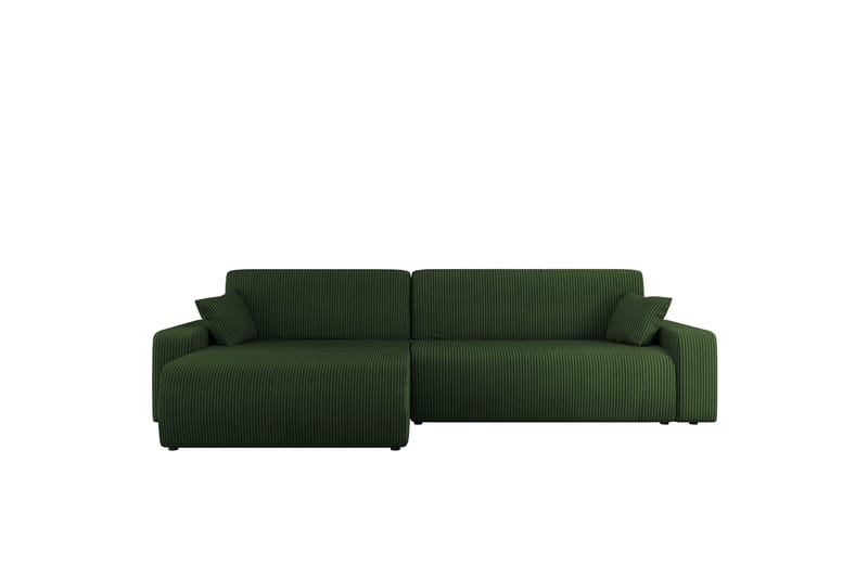 Barile Soffa med Divan 3-sits - Grön - Möbler - Soffa - Divansoffor & schäslongsoffa