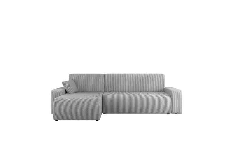 Barile Soffa med Divan 3-sits - Ljusgrå - Möbler - Soffa - Divansoffor & schäslongsoffa