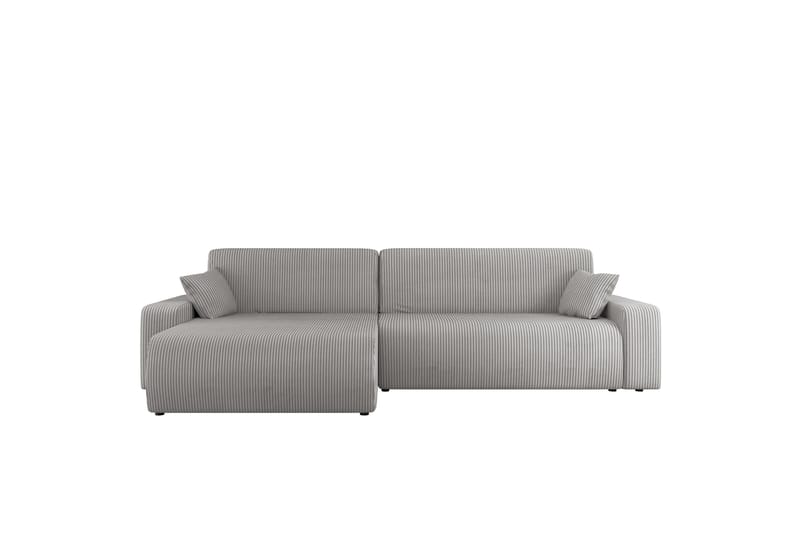 Barile Soffa med Divan 3-sits - Ljusgrå - Möbler - Soffa - Divansoffor & schäslongsoffa