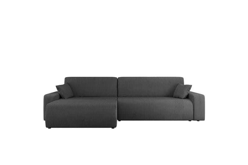 Barile Soffa med Divan 3-sits - Mörkgrå - Möbler - Soffa - Divansoffor & schäslongsoffa