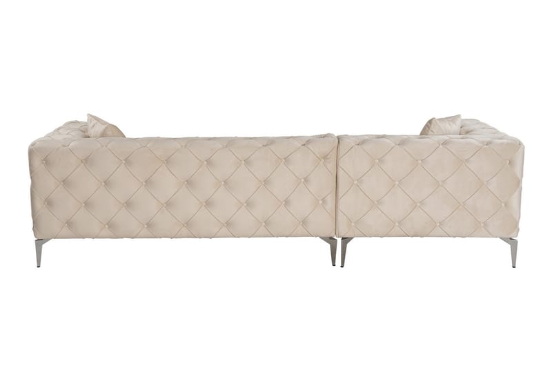 Beachport 3-sits Soffa med Divan Vänster - Beige - Möbler - Soffa - Divansoffor & schäslongsoffa