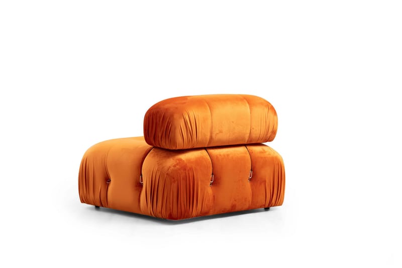 Bengul Bubblig Divansoffa 3-sits 288 cm - Orange - Möbler - Soffa - Divansoffor & schäslongsoffa