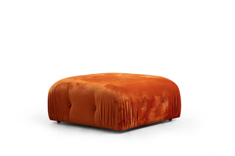 Bengul Bubblig Divansoffa 3-sits 288 cm - Orange - Möbler - Soffa - Divansoffor & schäslongsoffa