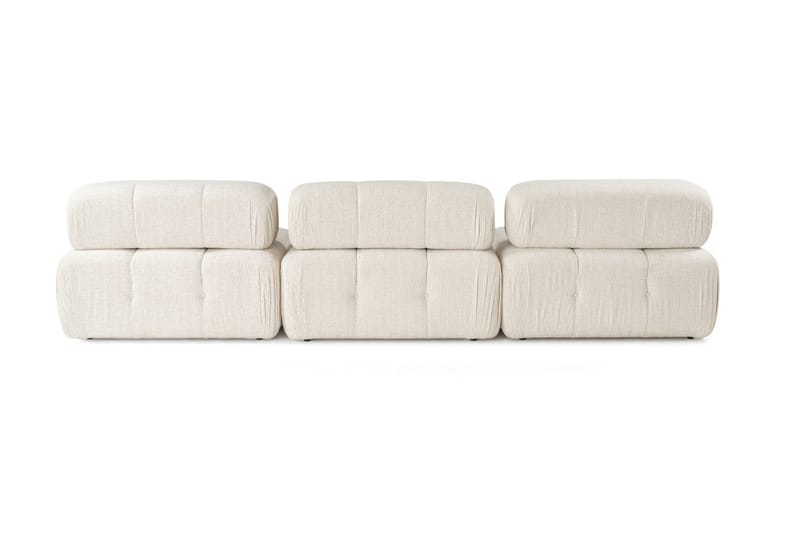 Bengul Bubblig Divansoffa 3 sits 315 cm bred - Ljus / Beige - Möbler - Soffa - Divansoffor & schäslongsoffa