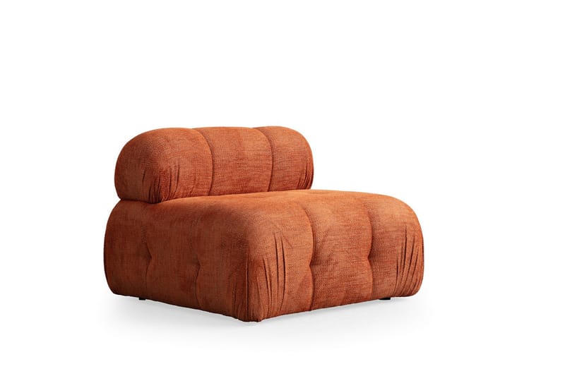 Bengul Soffa med Divan 3-sits - Orange - Möbler - Soffa - Divansoffor & schäslongsoffa