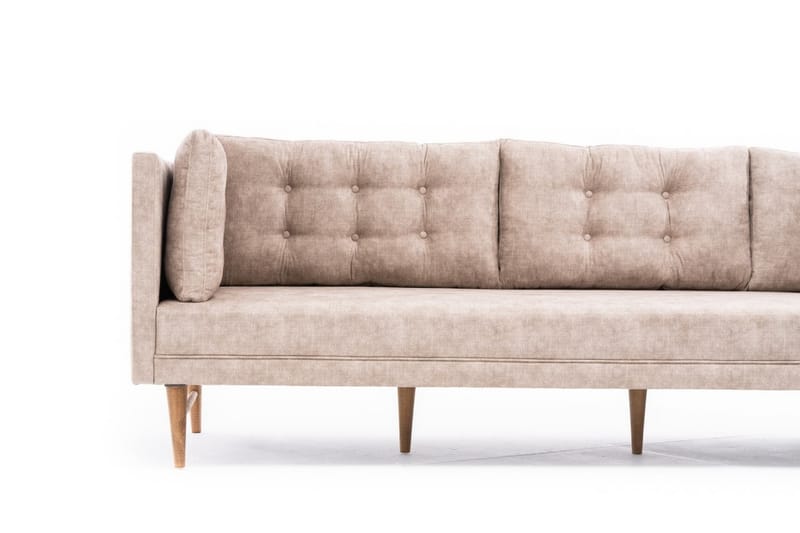 Bosnia Soffa m. Divan 4-sits - Cream - Divansoffor & schäslongsoffa - 4 sits soffa med divan