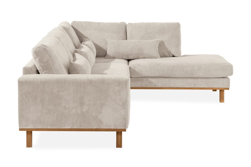 Copenhagen 4-sits L soffa Manchester 291 cm Bred - Beige - Möbler - Soffa - Divansoffor & schäslongsoffa