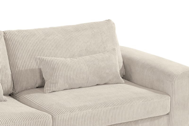 Copenhagen 4-sits L soffa Manchester 291 cm Bred - Beige - Möbler - Soffa - Divansoffor & schäslongsoffa