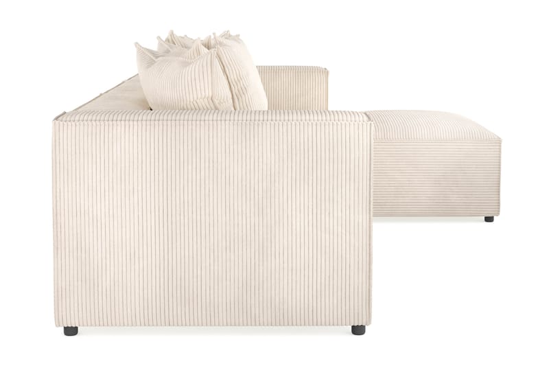 Cubo Djup L Soffa 3 sits Divan Vänster - Beige - Möbler - Soffa - Divansoffor & schäslongsoffa