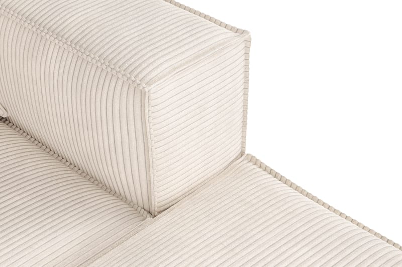 Cubo Djup L Soffa 3 sits Divan Vänster - Beige - Möbler - Soffa - Divansoffor & schäslongsoffa