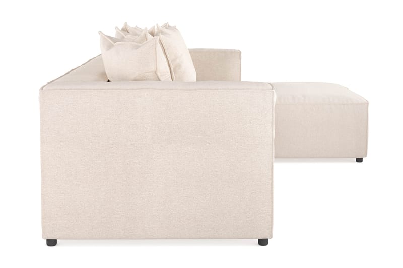 Cubo Djup Soffa 3 sits med Divan 296 cm Bred - Beige - Möbler - Soffa - Divansoffor & schäslongsoffa