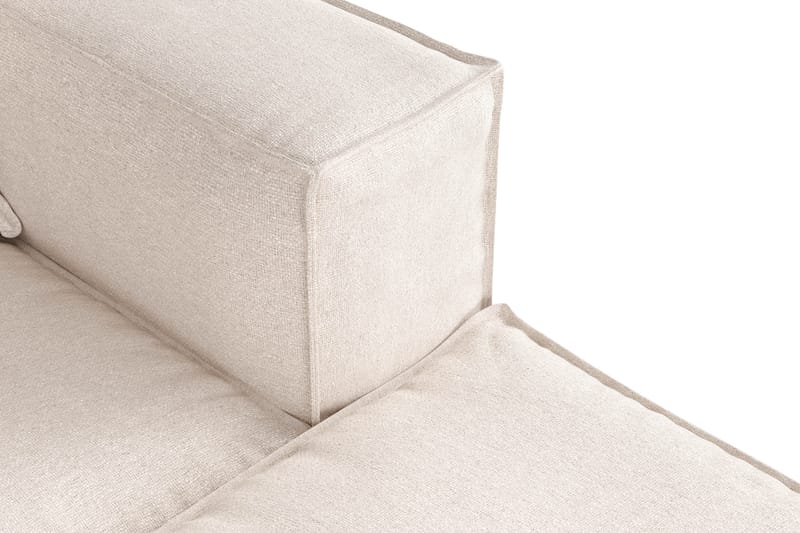 Cubo Djup Soffa 3 sits med Divan 296 cm Bred - Beige - Möbler - Soffa - Divansoffor & schäslongsoffa