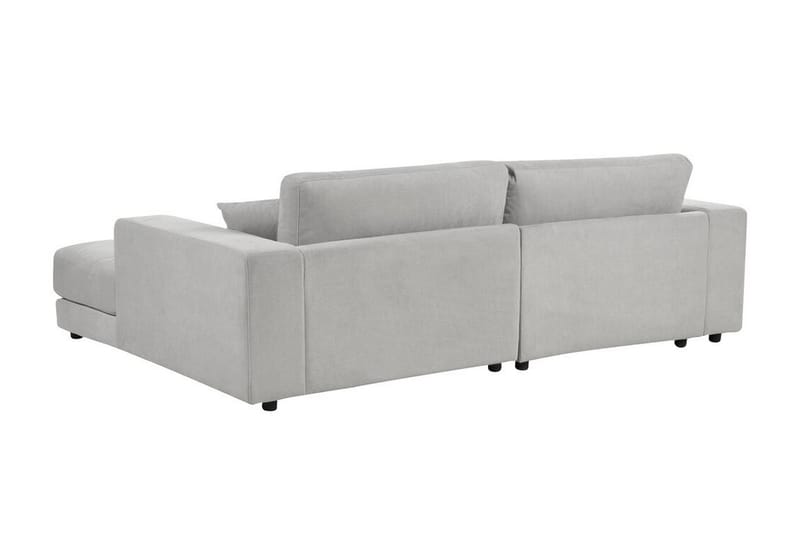 Ersi Soffa med Divan 3-sits - Grå/Svart - Möbler - Soffa - Divansoffor & schäslongsoffa