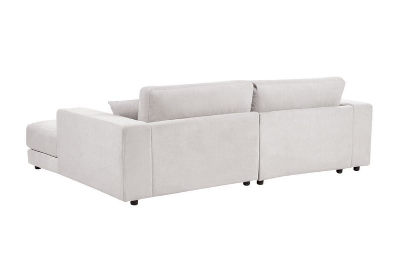 Ersi Soffa med Divan 3-sits - Vit/Svart - Möbler - Soffa - Divansoffor & schäslongsoffa