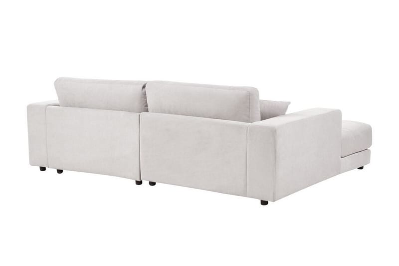 Ersi Soffa med Divan 3-sits - Vit/Svart - Möbler - Soffa - Divansoffor & schäslongsoffa