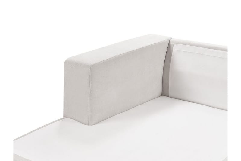 Ersi Soffa med Divan 3-sits - Vit/Svart - Möbler - Soffa - Divansoffor & schäslongsoffa