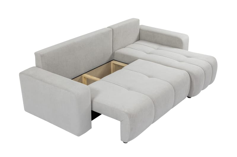 Flo Bäddsoffa med Divan 3-sits - Beige - Möbler - Soffa - Divansoffor & schäslongsoffa