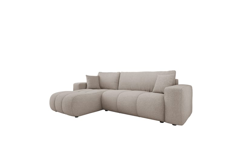 Flo Bäddsoffa med Divan 3-sits - Beige - Möbler - Soffa - Divansoffor & schäslongsoffa