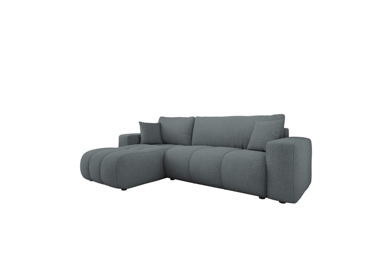 Flo Bäddsoffa med Divan 3-sits - Grå - Möbler - Soffa - Divansoffor & schäslongsoffa