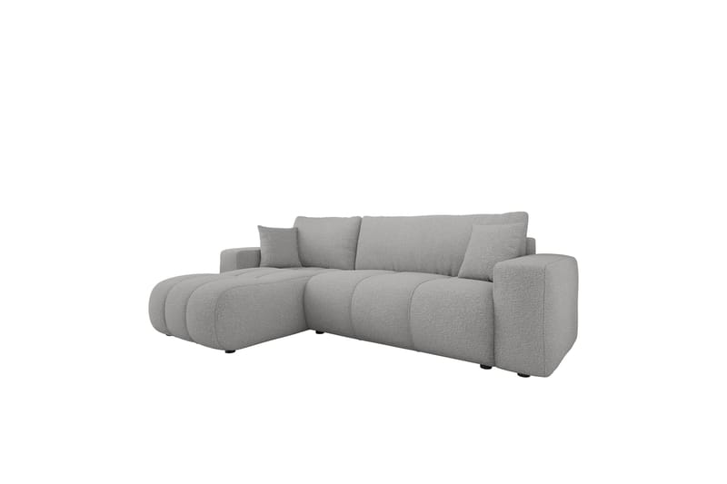 Flo Bäddsoffa med Divan 3-sits - Ljusgrå - Möbler - Soffa - Divansoffor & schäslongsoffa