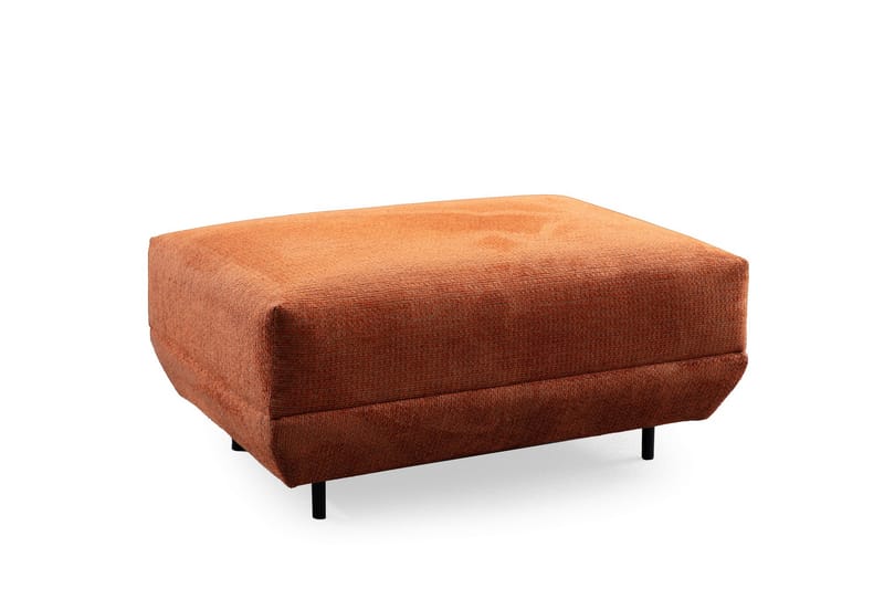 Floransa 4-sits Soffa med Divan - Orange - Möbler - Soffa - Divansoffor & schäslongsoffa