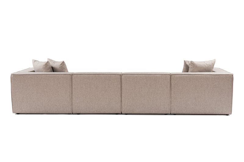 Gregor Soffa med Divan 4-sits - Sand beige - Möbler - Soffa - Divansoffor & schäslongsoffa