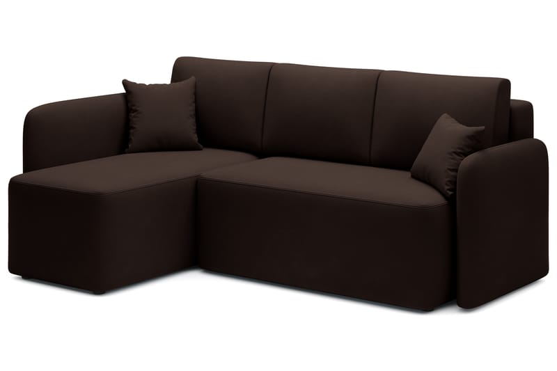 Hadson 3-sits Soffa med Divan - Brun - Möbler - Soffa - Divansoffor & schäslongsoffa