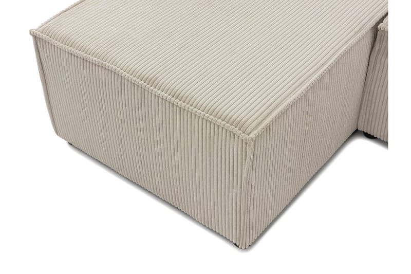 Hobson Soffa med Divan 3-sits - Beige - Möbler - Soffa - Divansoffor & schäslongsoffa