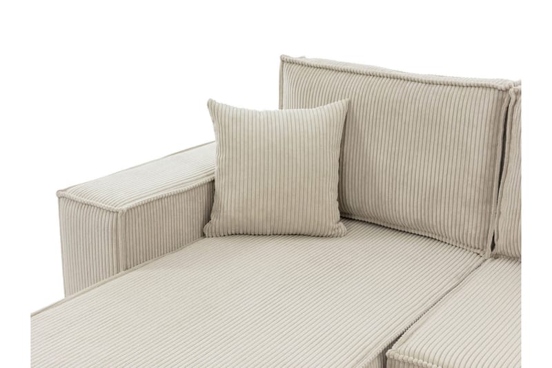 Hobson Soffa med Divan 3-sits - Beige - Möbler - Soffa - Divansoffor & schäslongsoffa