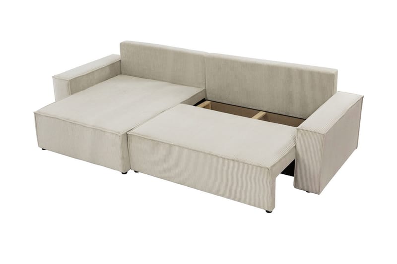 Hobson Soffa med Divan 3-sits - Beige - Möbler - Soffa - Divansoffor & schäslongsoffa