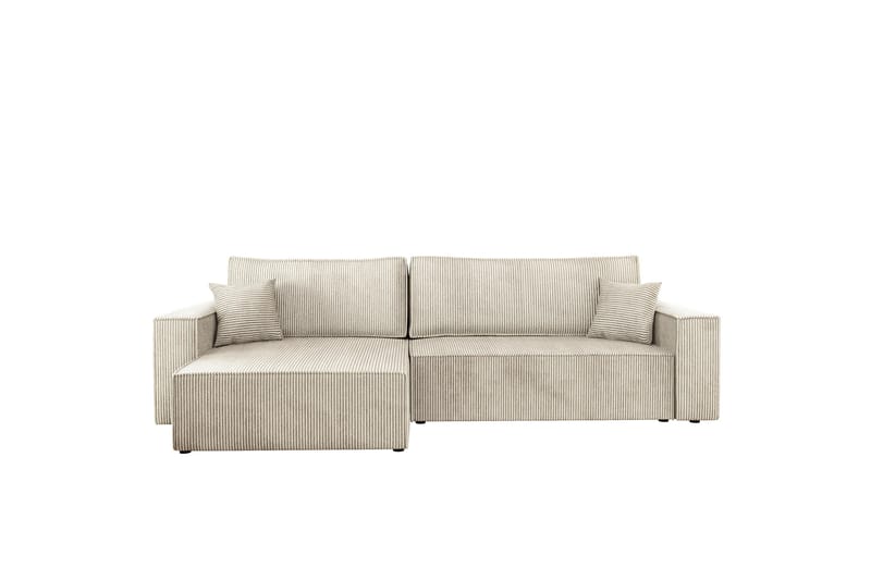 Hobson Soffa med Divan 3-sits - Beige - Möbler - Soffa - Divansoffor & schäslongsoffa