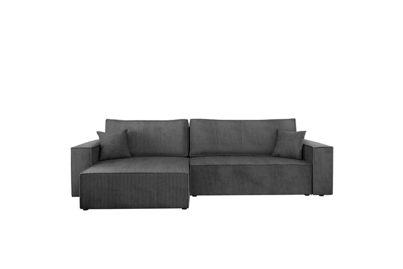 Hobson Soffa med Divan 3-sits - Mörkgrå - Möbler - Soffa - Divansoffor & schäslongsoffa