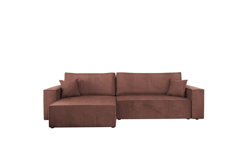 Hobson Soffa med Divan 3-sits - Rosa - Möbler - Soffa - Divansoffor & schäslongsoffa