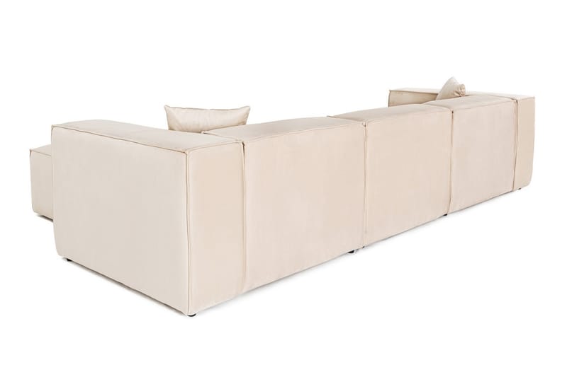 Kaolins Soffa med Divan 3-sits - Cream - Möbler - Soffa - Divansoffor & schäslongsoffa