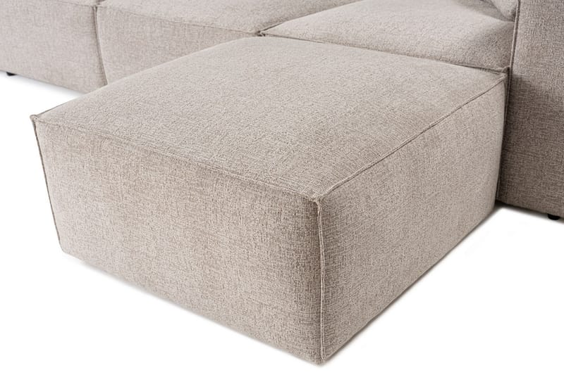 Kaolins Soffa med Divan 3-sits - Mocha - Möbler - Soffa - Divansoffor & schäslongsoffa