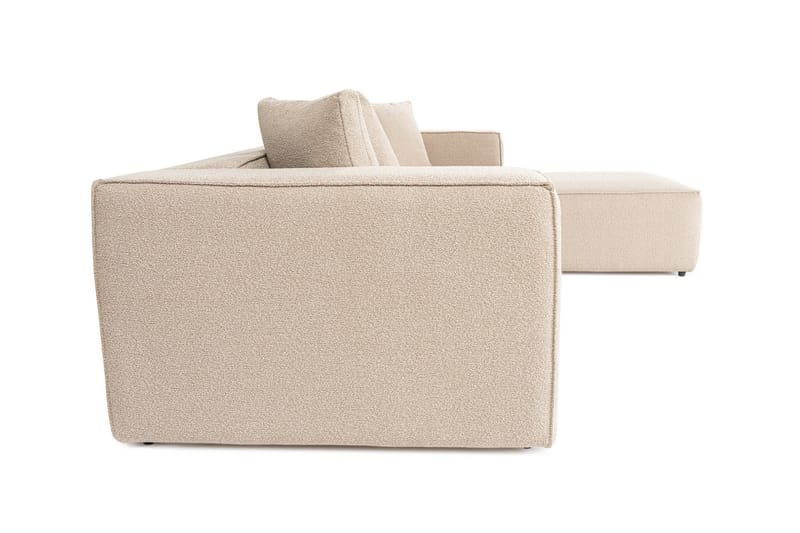 Kaolins Soffa med Divan 3-sits - Peach - Möbler - Soffa - Divansoffor & schäslongsoffa