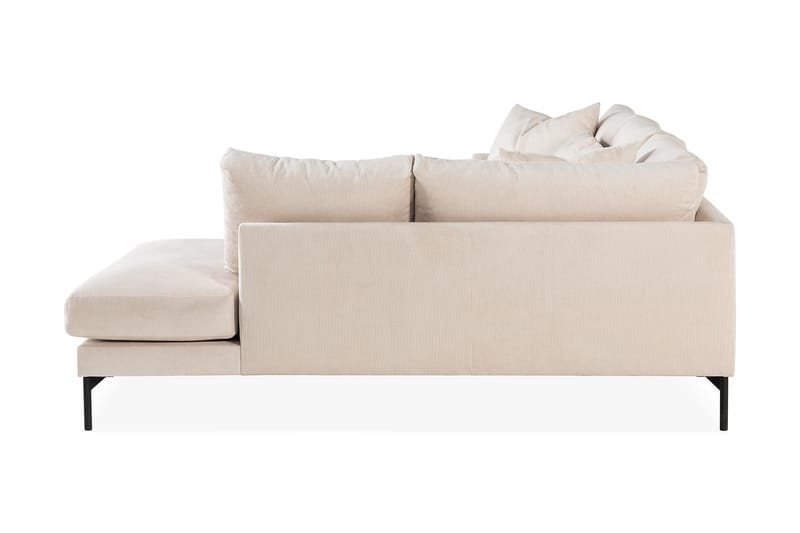 Menard 3-sits Soffa med Schäslong Höger - Beige - Möbler - Soffa - Divansoffor & schäslongsoffa