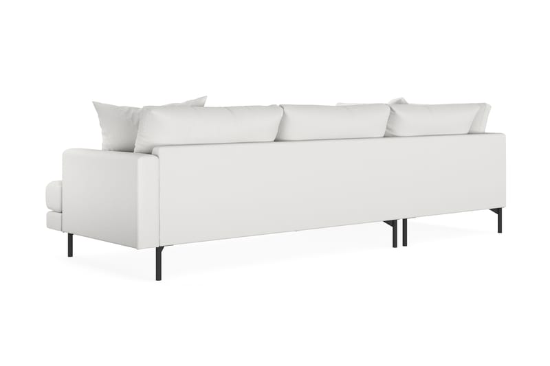 Menard 3-sits Soffa med Schäslong Vänster - Vit - Divansoffor & schäslongsoffa - 4 sits soffa med divan