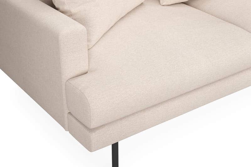 Menard 4-sits L Soffa med Schäslong Höger - Ljus Beige / Natur - Möbler - Soffa - Divansoffor & schäslongsoffa