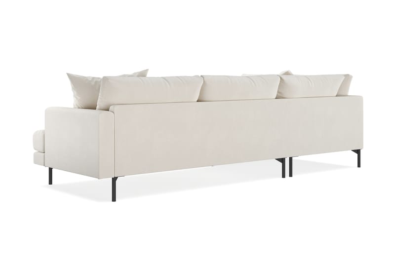 Menard 4-sits L Soffa med Schäslong Vänster - Beige / Ljus - Möbler - Soffa - Divansoffor & schäslongsoffa