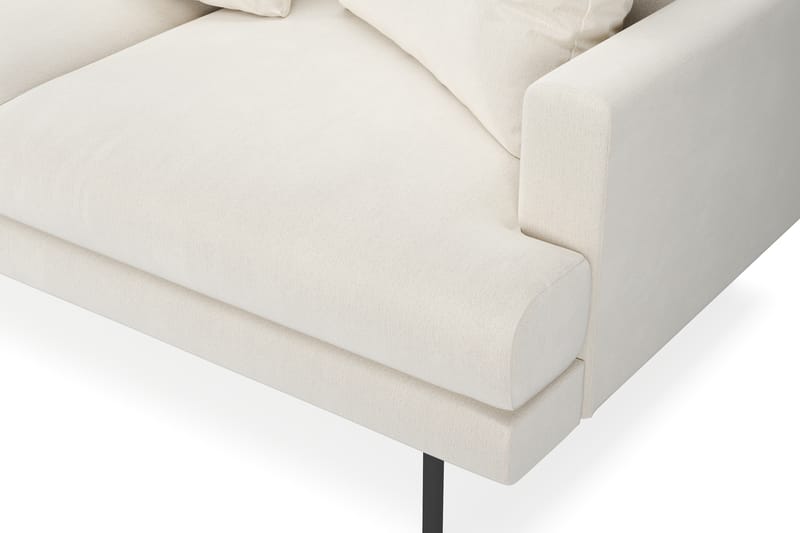 Menard 4-sits L Soffa med Schäslong Vänster - Beige / Ljus - Möbler - Soffa - Divansoffor & schäslongsoffa